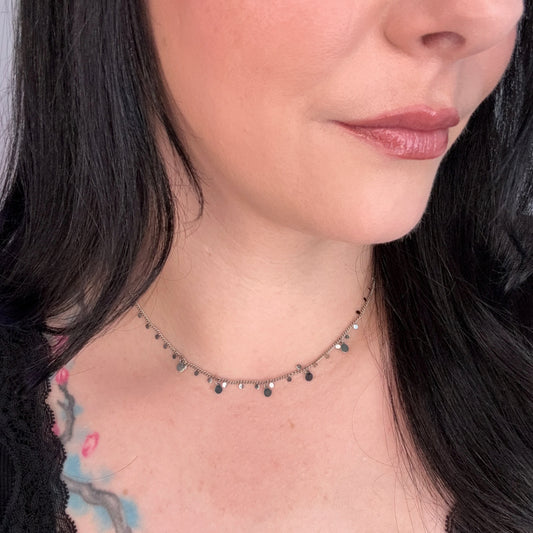 Zarte Plättchen-Kette "Schikita"