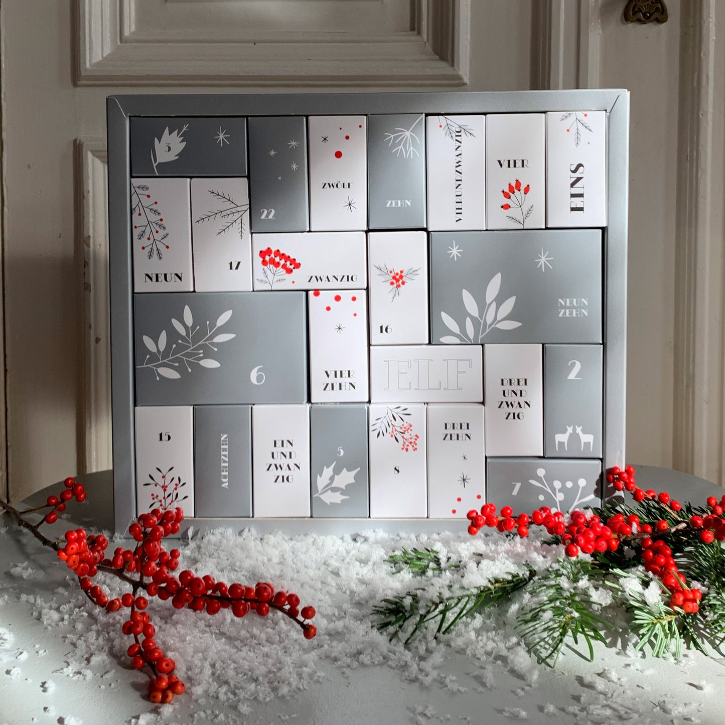 Adventskalender mit Schmuck "Best of melovely" für Frauen Mixed Silber und Gold-