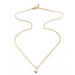 Short necklace with freshwater pearl - 925 sterling silver