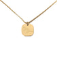 Plate chain with engraving plate "JOY"